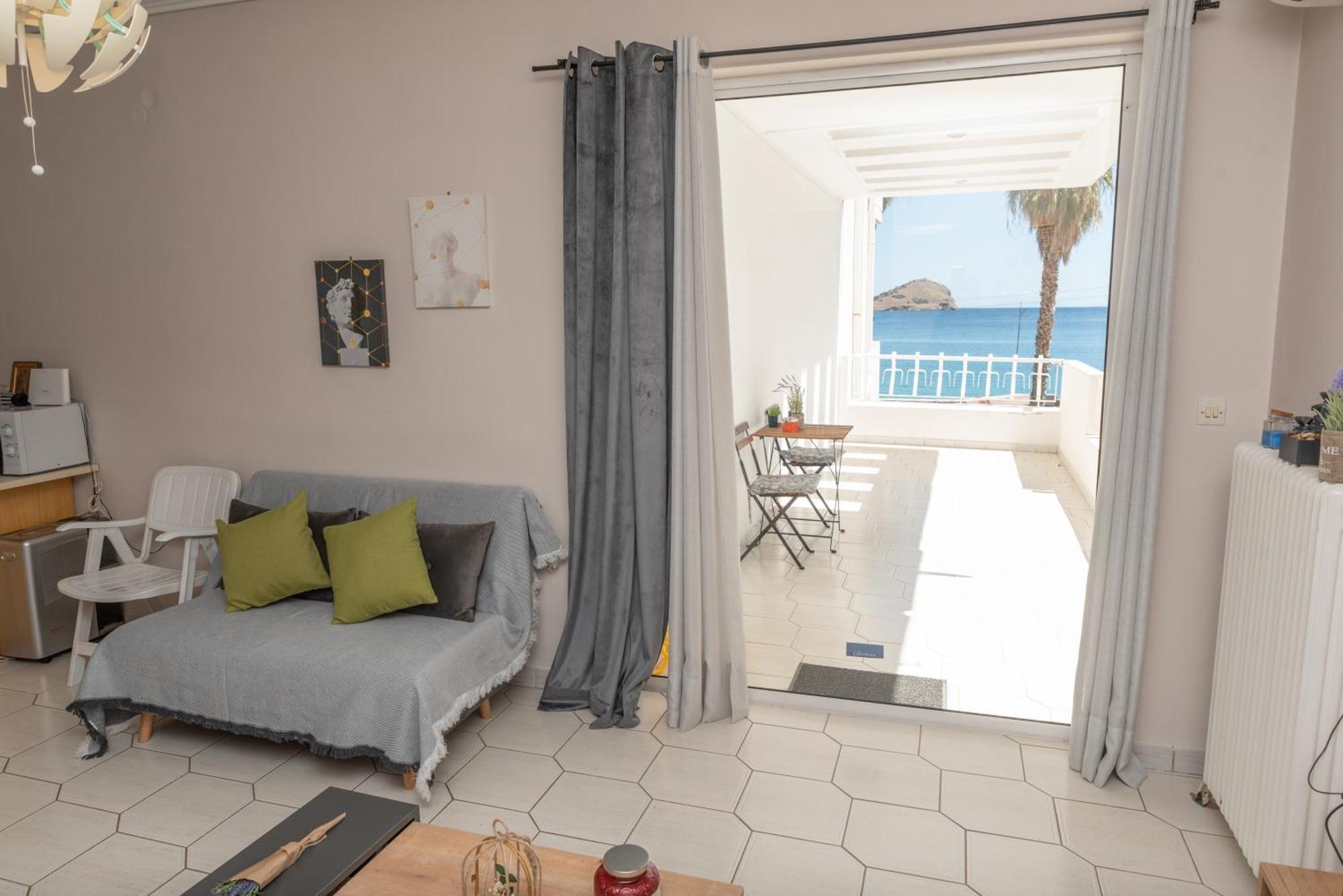 Ferienwohnung Bluehouse Pórto Ráfti Exterior foto